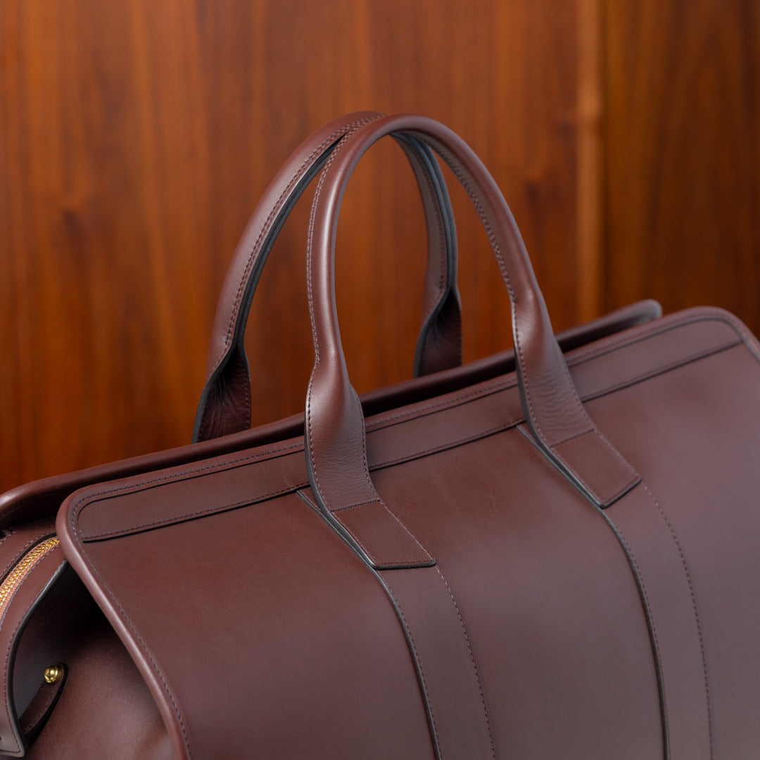 Signature Leather Travel Duffle