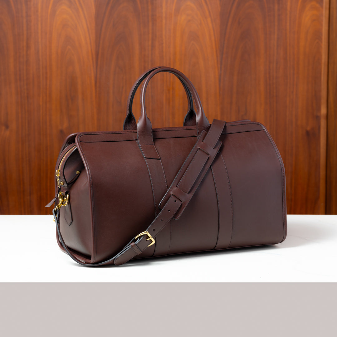 Signature Leather Travel Duffle