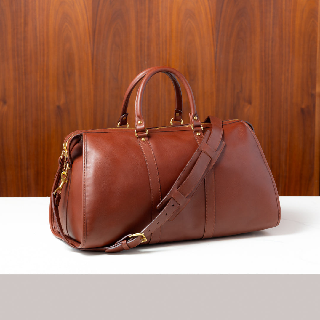 Hampton Leather Travel Duffle