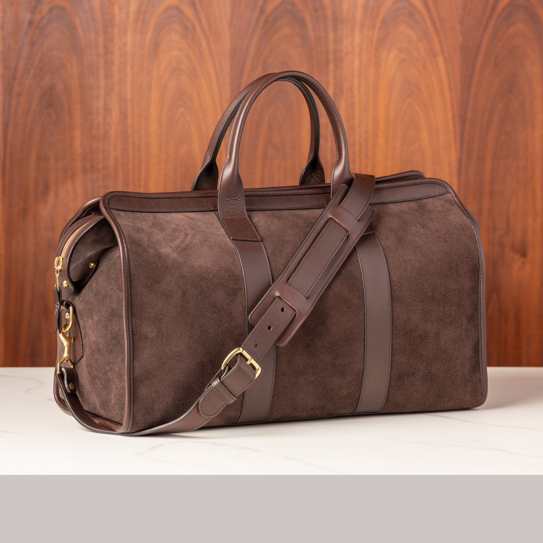 Suede Travel Duffle